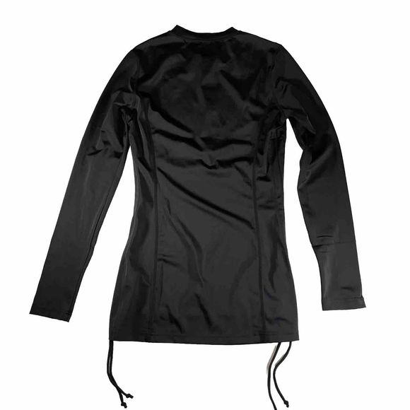 HISKYWIN Women's Long Sleeve UV Sun Protection Rash Guard Swimsuit Top Black S - Picture 5 of 8